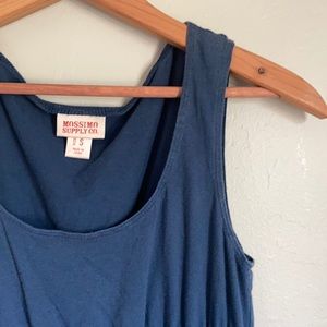 Mossimo Navy Blue Sleeveless Dress